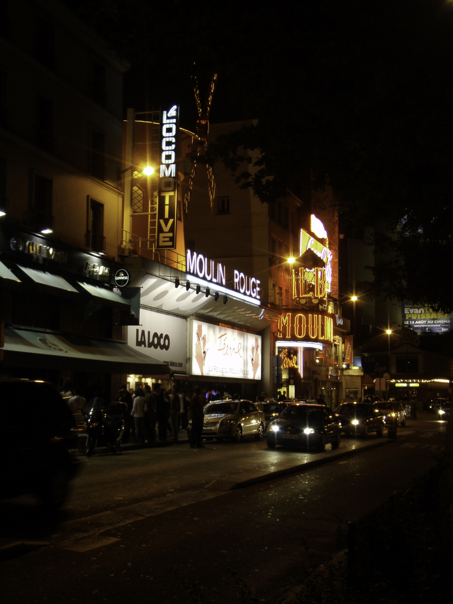 รูปถ่าย ฝรั่งเศส(France) ปารีส(Paris) ปิกาลยามค่ำคืน(Pigalle by night) 2007-07 31