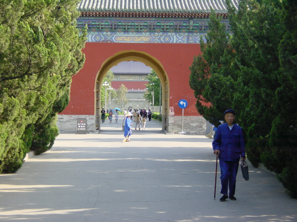 รูปถ่าย จีน(China) ปักกิ่ง(Beijing) วัดแห่งสวรรค์(Temple of Heaven) 2002-05 28