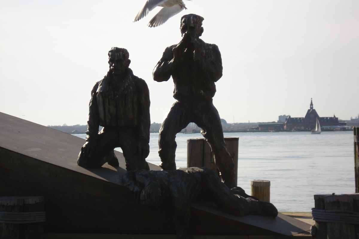 รูปถ่าย สหรัฐอเมริกา(United States) นิวยอร์ก(New York) สวน  แบตเตอรี่(Battery Park) 2006-03 42