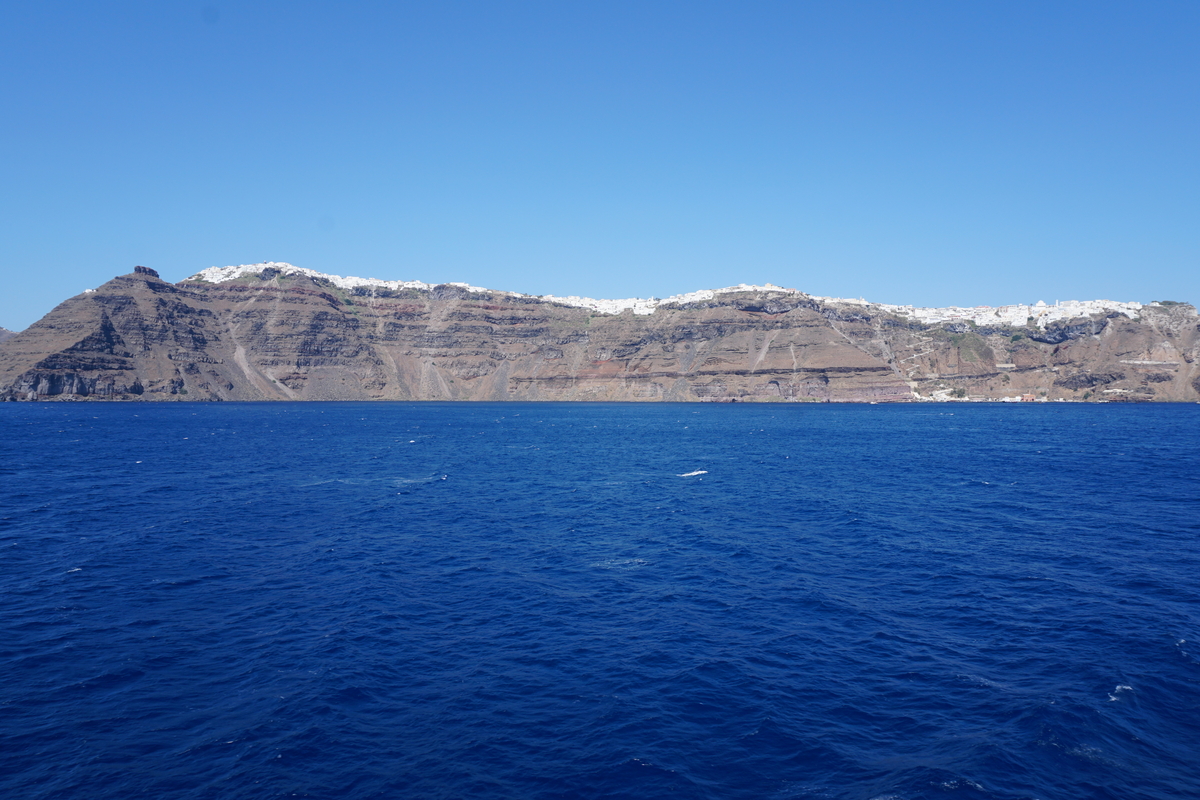 รูปถ่าย กรีก(Greece) ซานโตรินี(Santorini) แอ่งภูเขาไฟซานโตรินี(Santorini caldera) 2016-07 50