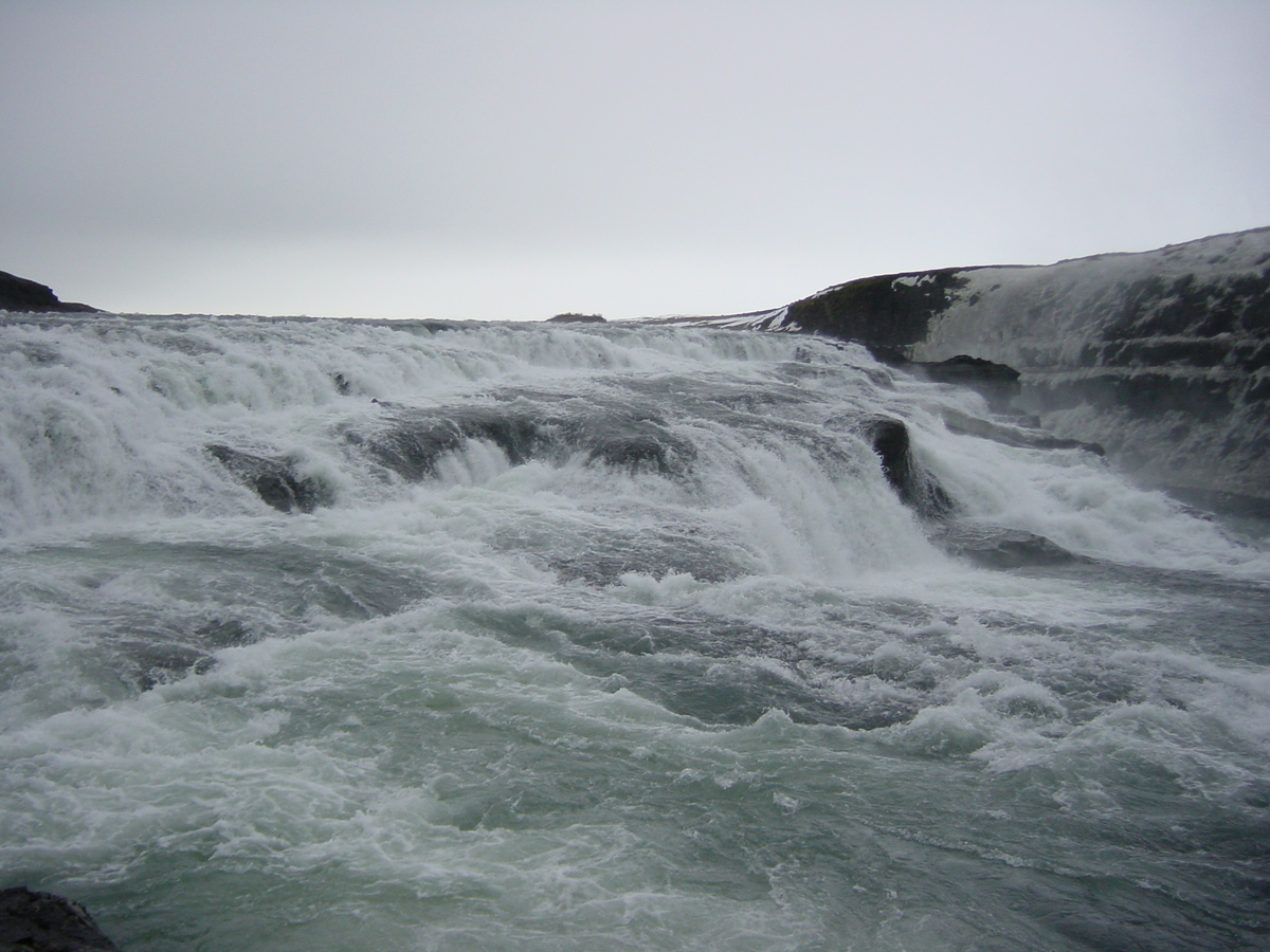 รูปถ่าย ไอซ์แลนด์(Iceland) กูลล์ฟอส(Gullfoss) 2003-03 9