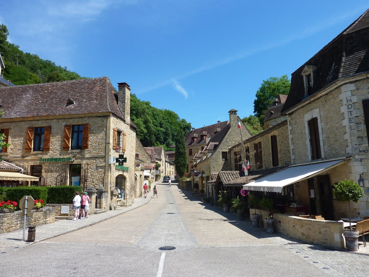 รูปถ่าย ฝรั่งเศส(France) ปราสาทเบนัก(Beynac Castle) 2009-07 2