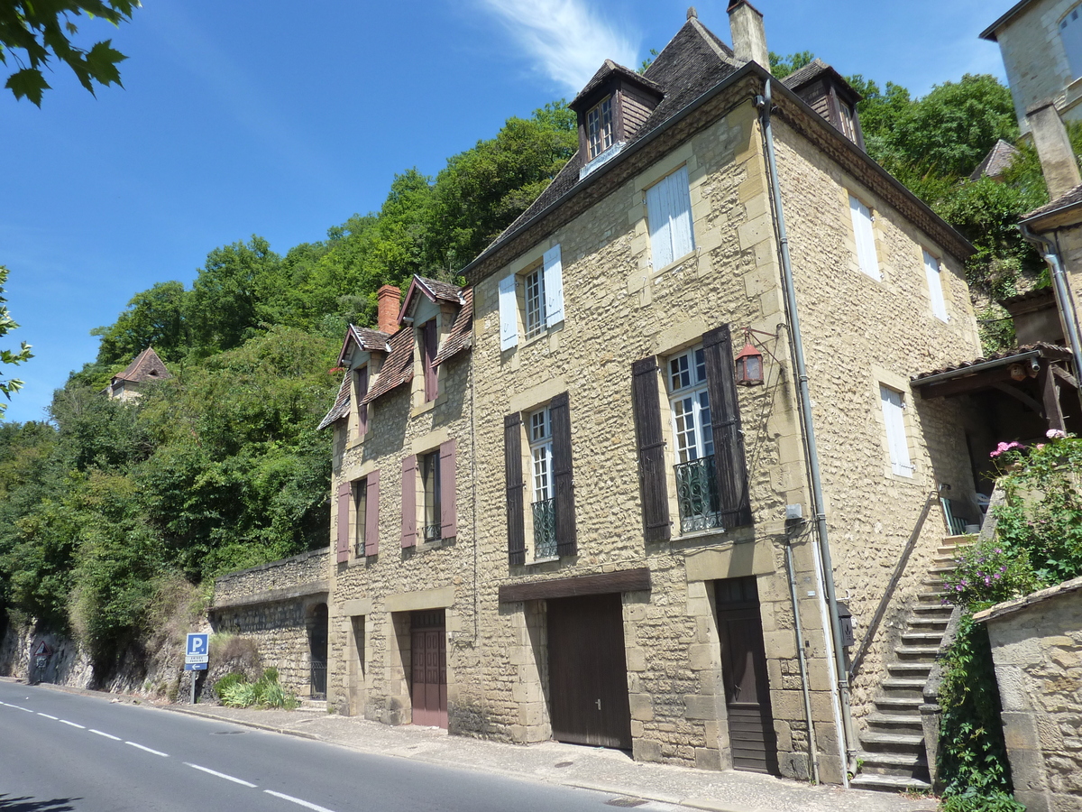 รูปถ่าย ฝรั่งเศส(France) ปราสาทเบนัก(Beynac Castle) 2009-07 4