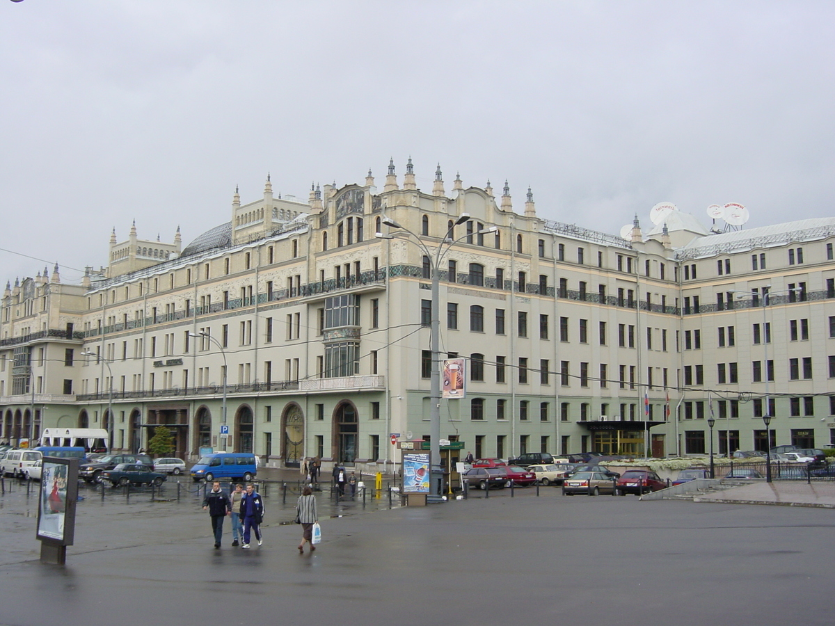รูปถ่าย รัสเซีย(Russia) มอสโก(Moscow) โรงแรมเมโทรโพล(Metropole Hotel) 2001-09 14