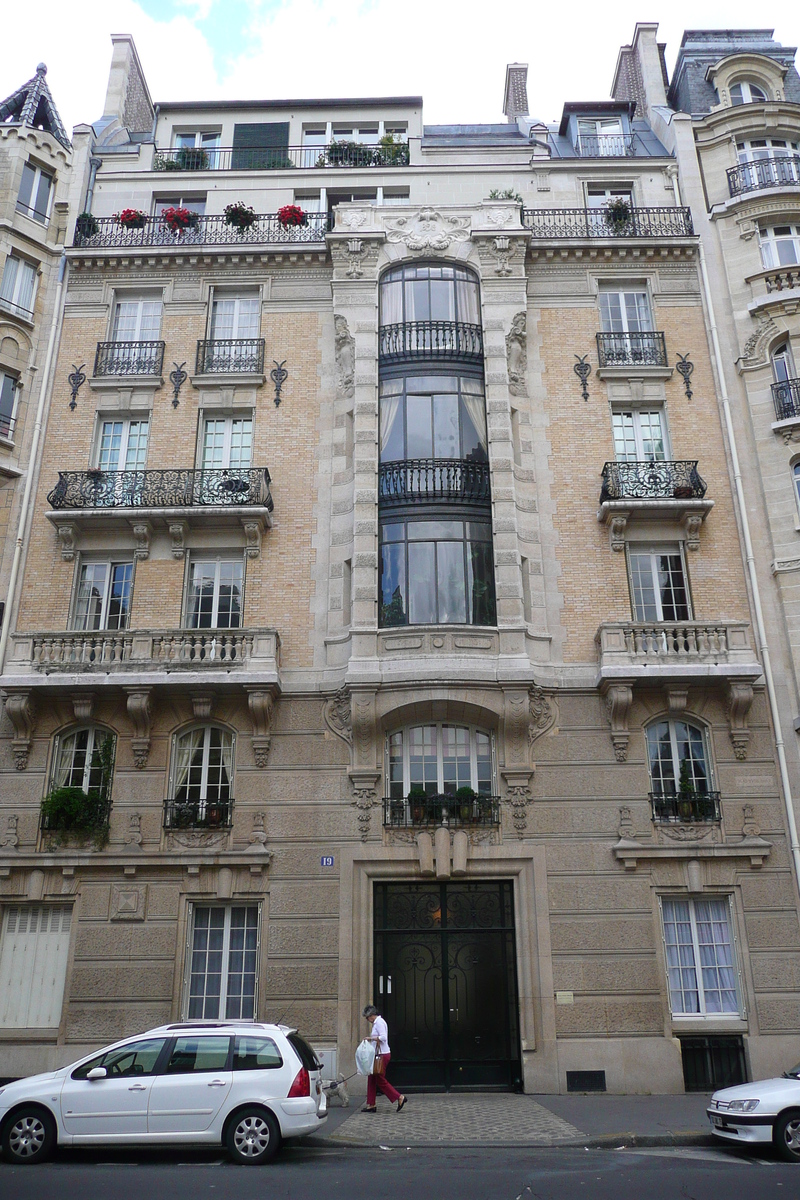 รูปถ่าย ฝรั่งเศส(France) ปารีส(Paris) ถนนอ็องแปร์(Rue Ampere) 2007-06 28
