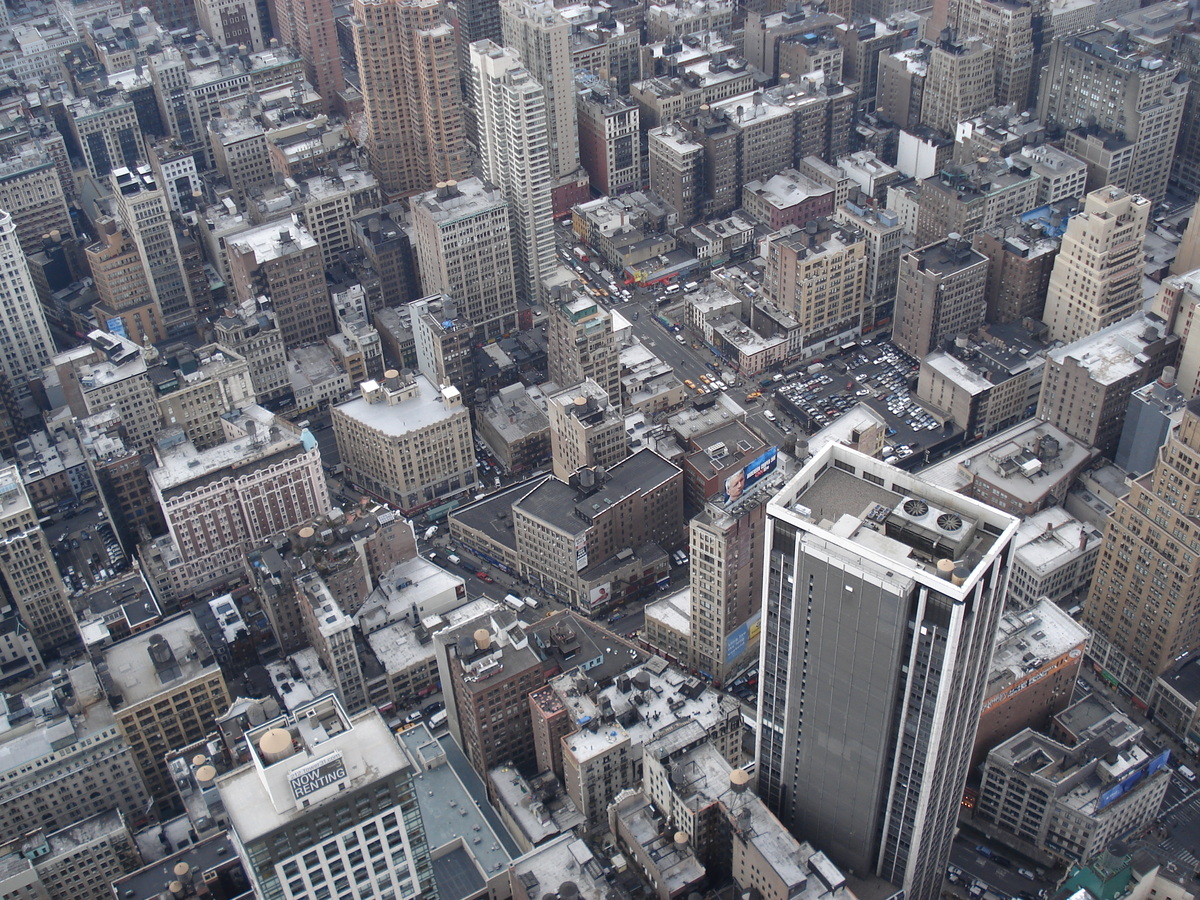 รูปถ่าย สหรัฐอเมริกา(United States) นิวยอร์ก(New York) ตึกเอ็มไพร์สเตต(Empire state building) 2006-03 17