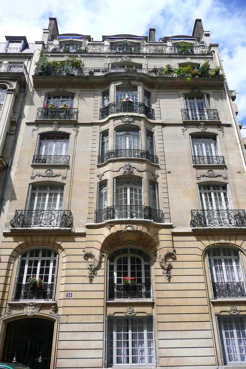 รูปถ่าย ฝรั่งเศส(France) ปารีส(Paris) ถนนอ็องแปร์(Rue Ampere) 2007-06 36
