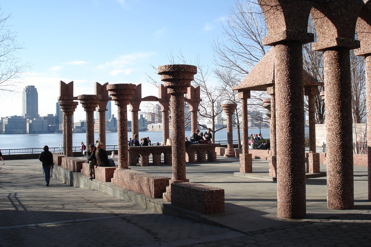 รูปถ่าย สหรัฐอเมริกา(United States) นิวยอร์ก(New York) สวน  แบตเตอรี่(Battery Park) 2006-03 43