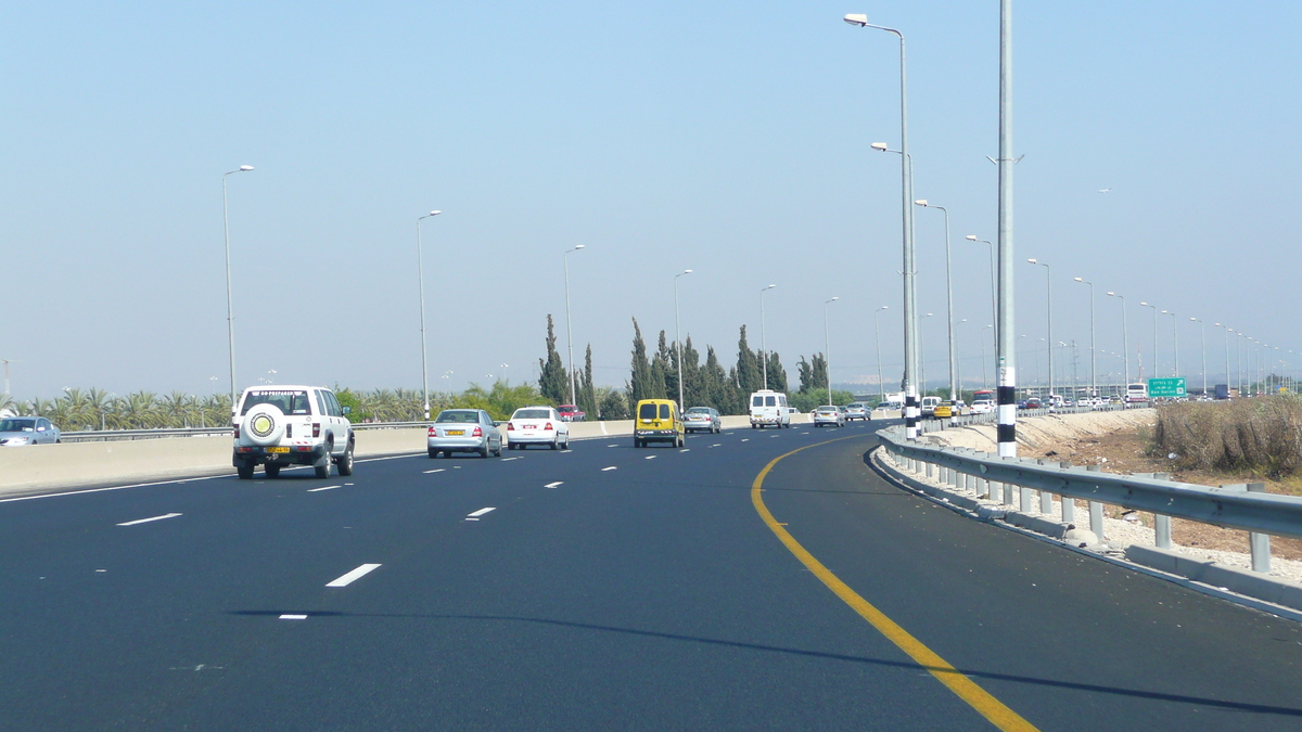 รูปถ่าย อิสราเอล(Israel) จากเทลอาวีฟไปท่าอากาศยานเบนกูเรียน(Tel Aviv to Ben Gurion Airport) 2007-06 38