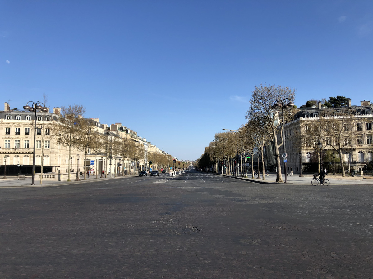 รูปถ่าย ฝรั่งเศส(France) ปารีสช่วงล็อกดาวน์(Paris lockdown) 2020-04 205