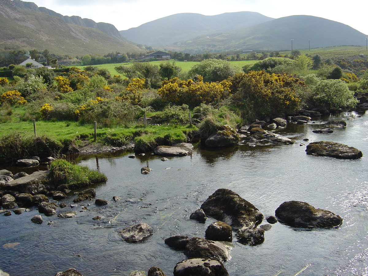 รูปถ่าย ไอร์แลนด์(Ireland) เคอร์รี่(Kerry) ทะเลสาบคารา(Caragh Lake) 2004-05 31