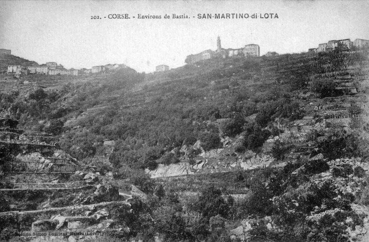 รูปถ่าย ฝรั่งเศส(France) คอร์สิคา(Corsica) โปสการ์ดเก่า(Old Postcards) 1900-01 276