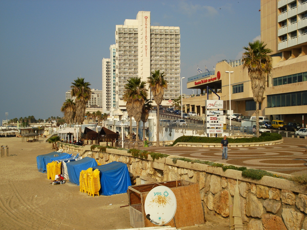 รูปถ่าย อิสราเอล(Israel) เทลอาวีฟ(Tel Aviv) ชายหาดเทลอาวีฟ(Tel Aviv Sea Shore) 2006-12 197
