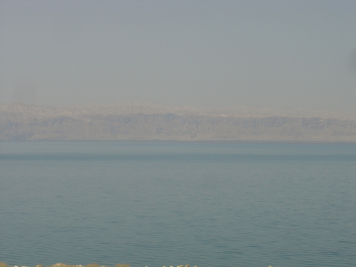 รูปถ่าย จอร์แดน(Jordan) ทะเลดำ(Dead Sea) 2004-10 12