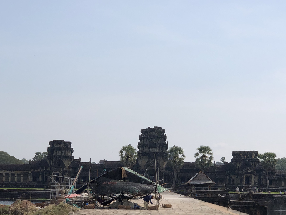 รูปถ่าย กัมพูชา(Cambodia) เสียมราฐ(Siem Reap) นครวัด(Angkor Wat) 2023-01 350