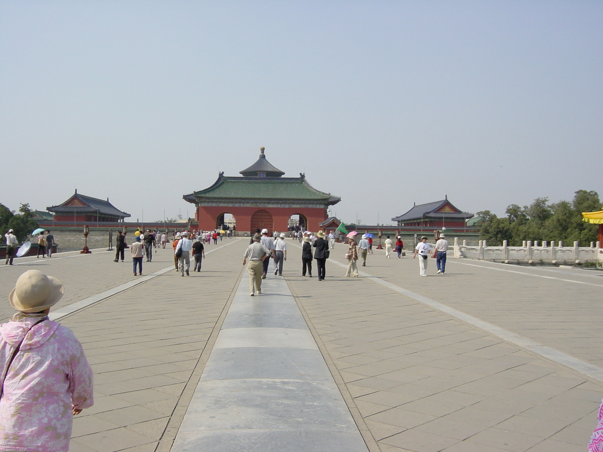 รูปถ่าย จีน(China) ปักกิ่ง(Beijing) วัดแห่งสวรรค์(Temple of Heaven) 2002-05 24