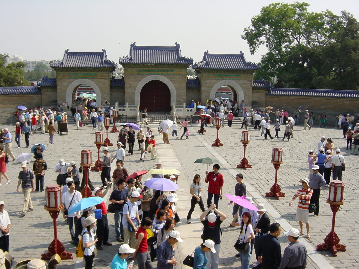 รูปถ่าย จีน(China) ปักกิ่ง(Beijing) วัดแห่งสวรรค์(Temple of Heaven) 2002-05 4