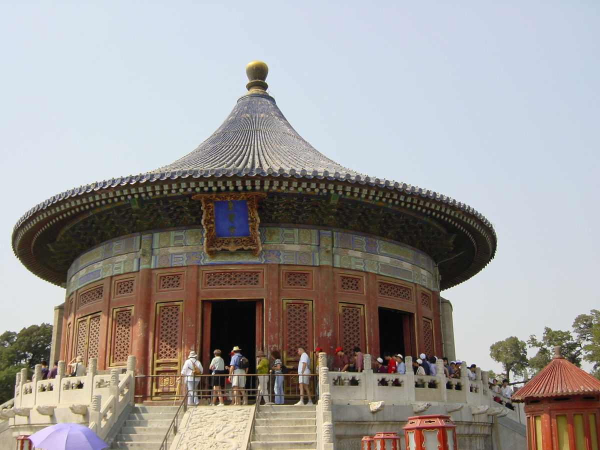 รูปถ่าย จีน(China) ปักกิ่ง(Beijing) วัดแห่งสวรรค์(Temple of Heaven) 2002-05 6