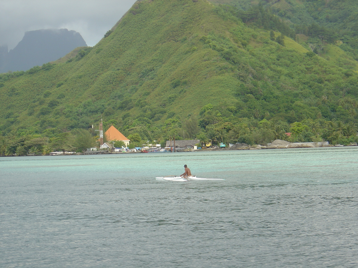 รูปถ่าย เฟรนช์โพลี่นีเซีย(Polynesia) มูเรีย(Moorea) 2006-04 30