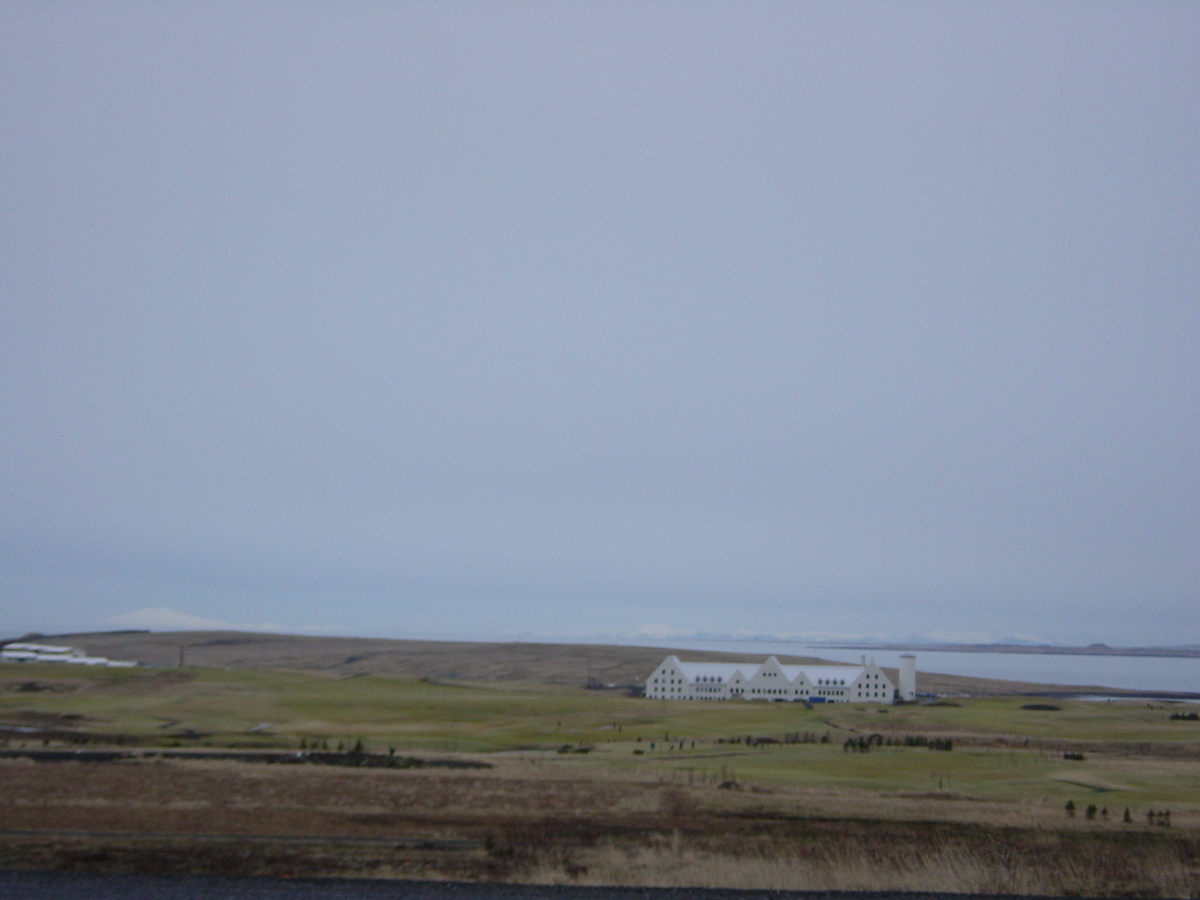 รูปถ่าย ไอซ์แลนด์(Iceland) ถนนหมายเลข 36 จากมอสเฟลส์แบร์ไปทิงเวลลีร์(Road 36 Mosfellbaer to Pingvellir) 2003-03 15