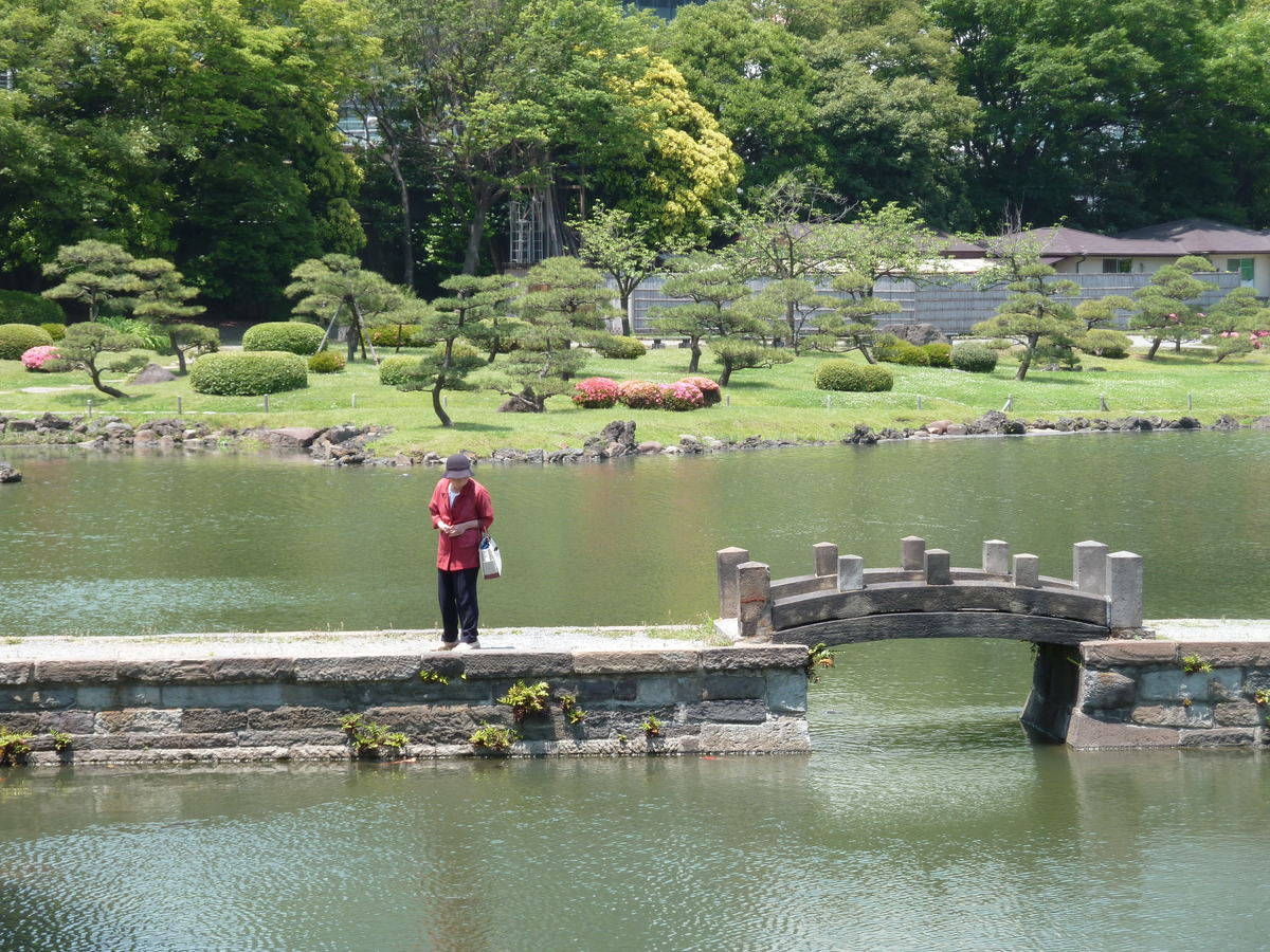 รูปถ่าย ญี่ปุ่น(Japan) โตเกียว(Tokyo) สวนคิวชิบะริคิว(Kyu Shiba rikyu Gardens) 2010-06 10