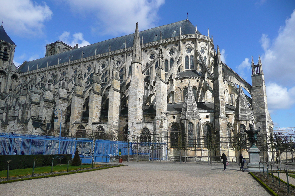 รูปถ่าย ฝรั่งเศส(France) บูร์ฌ(Bourges) มหาวิหารบูร์ฌ(Bourges Cathedral) 2008-04 15