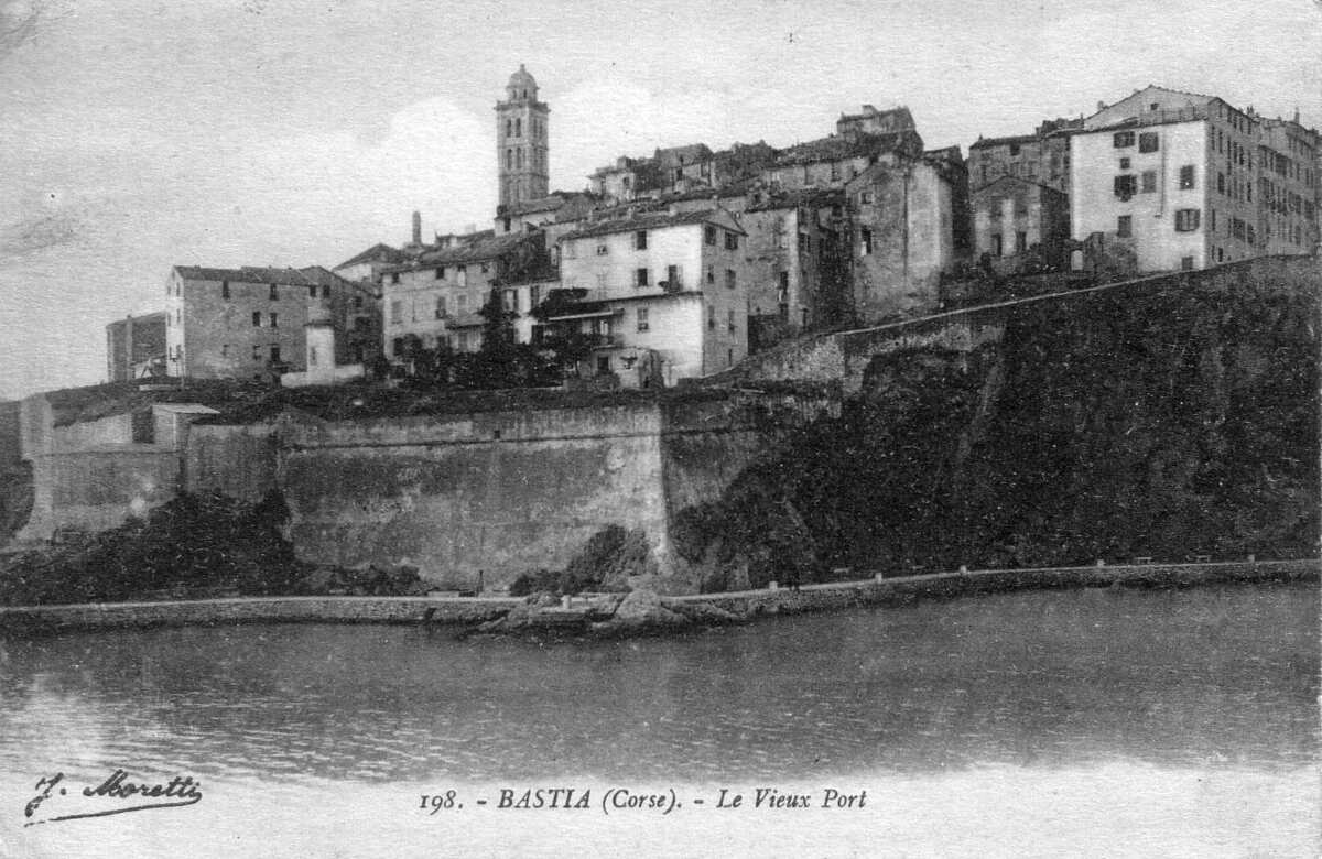 รูปถ่าย ฝรั่งเศส(France) คอร์สิคา(Corsica) โปสการ์ดเก่า(Old Postcards) บาสเทีย(Bastia) 1900-01 4
