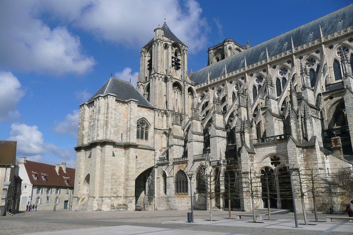 รูปถ่าย ฝรั่งเศส(France) บูร์ฌ(Bourges) มหาวิหารบูร์ฌ(Bourges Cathedral) 2008-04 29