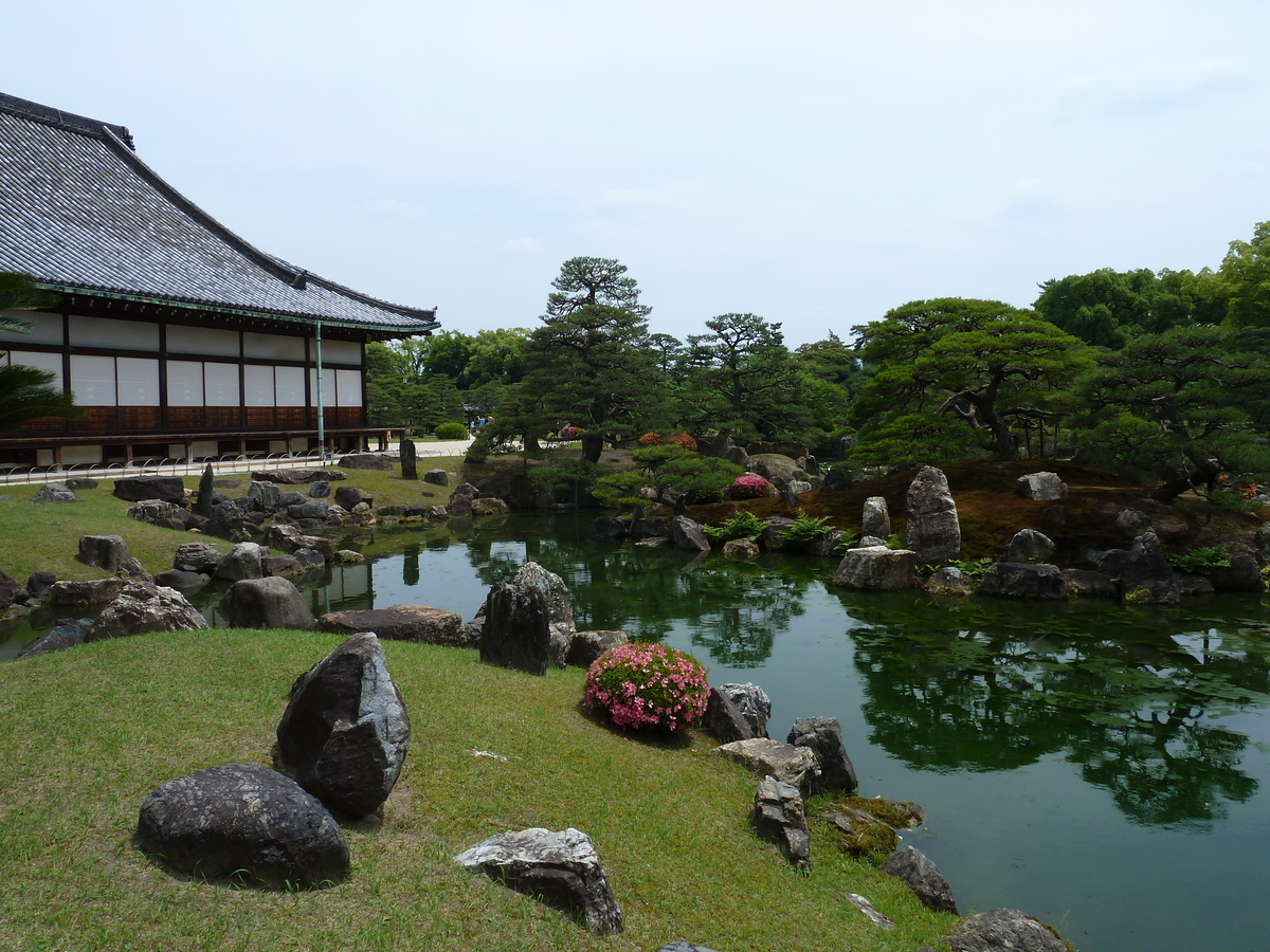 รูปถ่าย ญี่ปุ่น(Japan) เกียวโต(Kyoto) ปราสาทนิโจ(Nijo Castle) สวนนิโนมะรุ(Ninomaru Garden) 2010-06 16