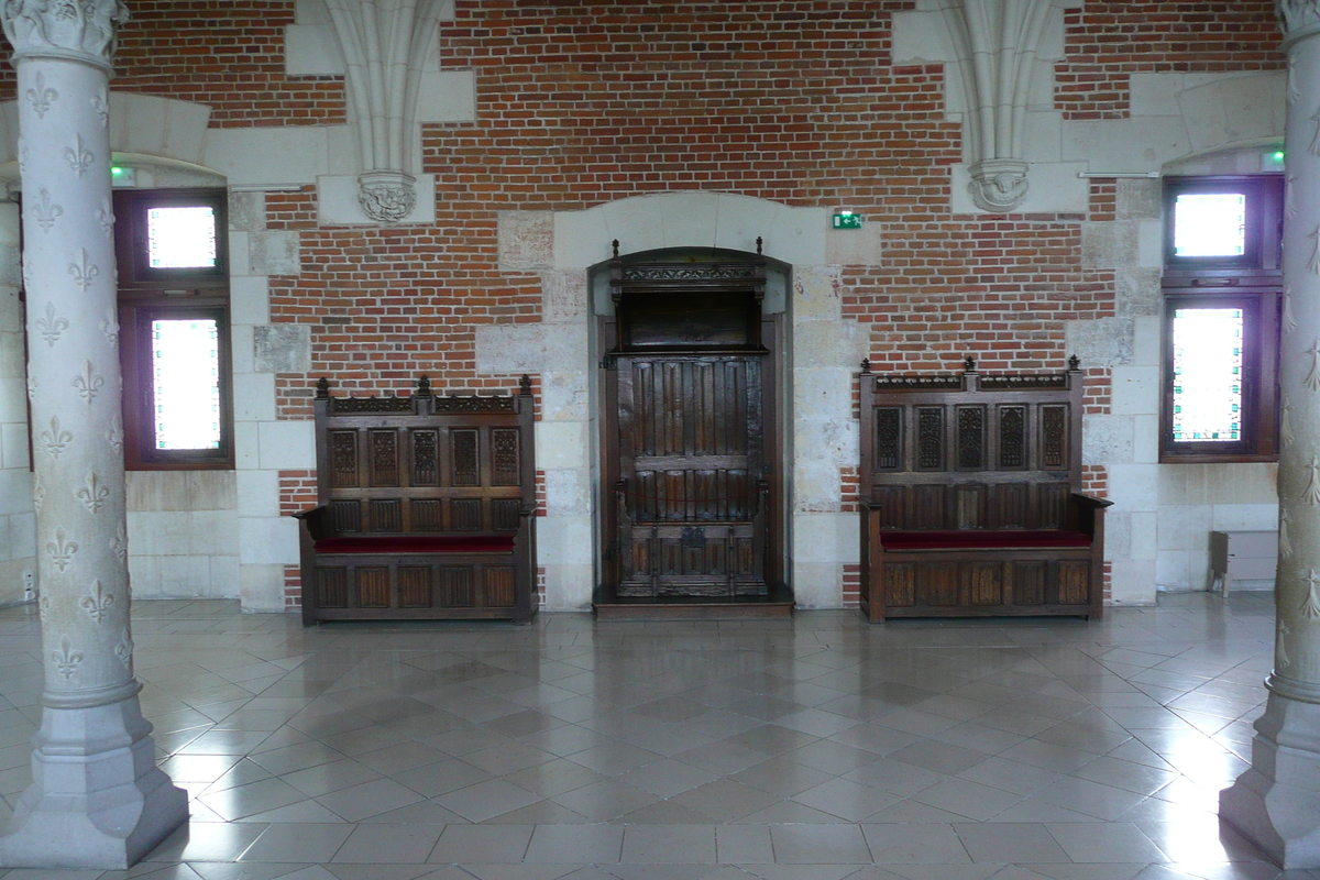 รูปถ่าย ฝรั่งเศส(France) อ็องบวซ(Amboise) ปราสาทอ็องบวซ(Amboise Castle) 2008-04 22
