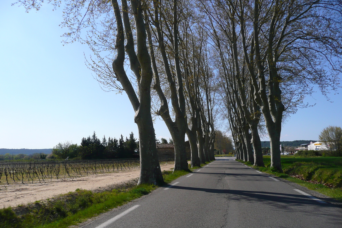 รูปถ่าย ฝรั่งเศส(France) โพรว็องส์(Provence) ถนนไปอาเลส(road to Ales) 2008-04 10