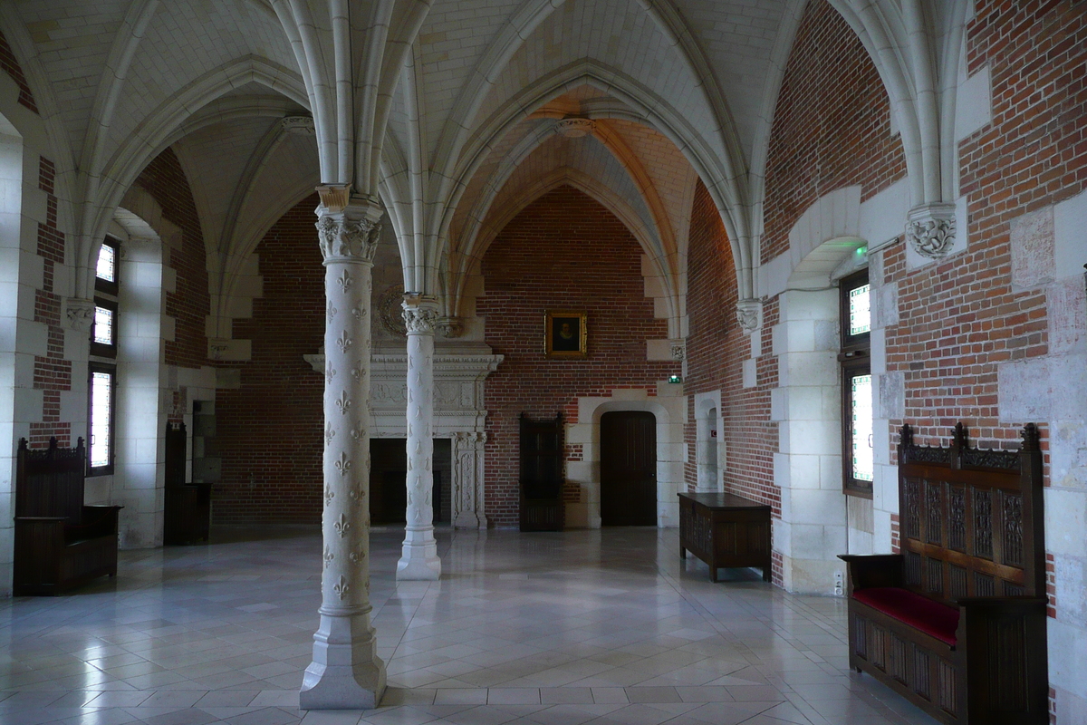 รูปถ่าย ฝรั่งเศส(France) อ็องบวซ(Amboise) ปราสาทอ็องบวซ(Amboise Castle) 2008-04 1