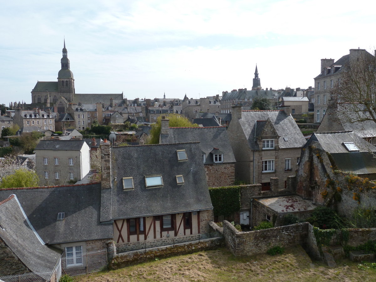 รูปถ่าย ฝรั่งเศส(France) ดีน็อง(Dinan) กำแพงเมืองดีน็อง(Dinan city walls) 2010-04 3