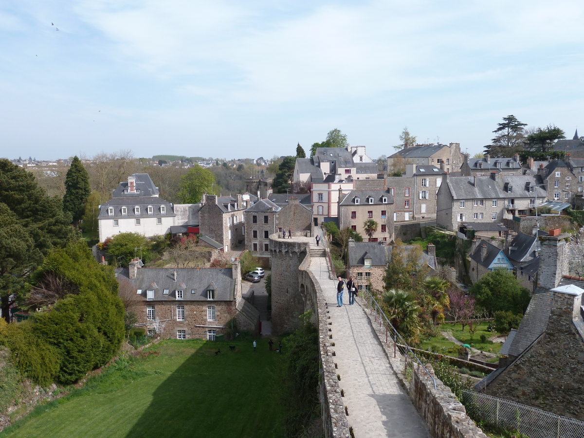 รูปถ่าย ฝรั่งเศส(France) ดีน็อง(Dinan) กำแพงเมืองดีน็อง(Dinan city walls) 2010-04 0