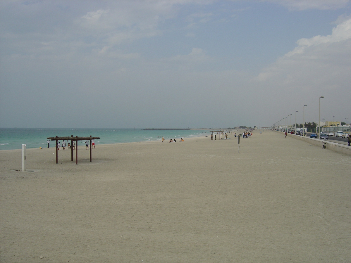 รูปถ่าย สหรัฐอาหรับเอมิเรตส์(United Arab Emirates) ดูไบ(Dubai) หาดจุมัยเราะห์(Jumeirah Beach) 2005-03 16