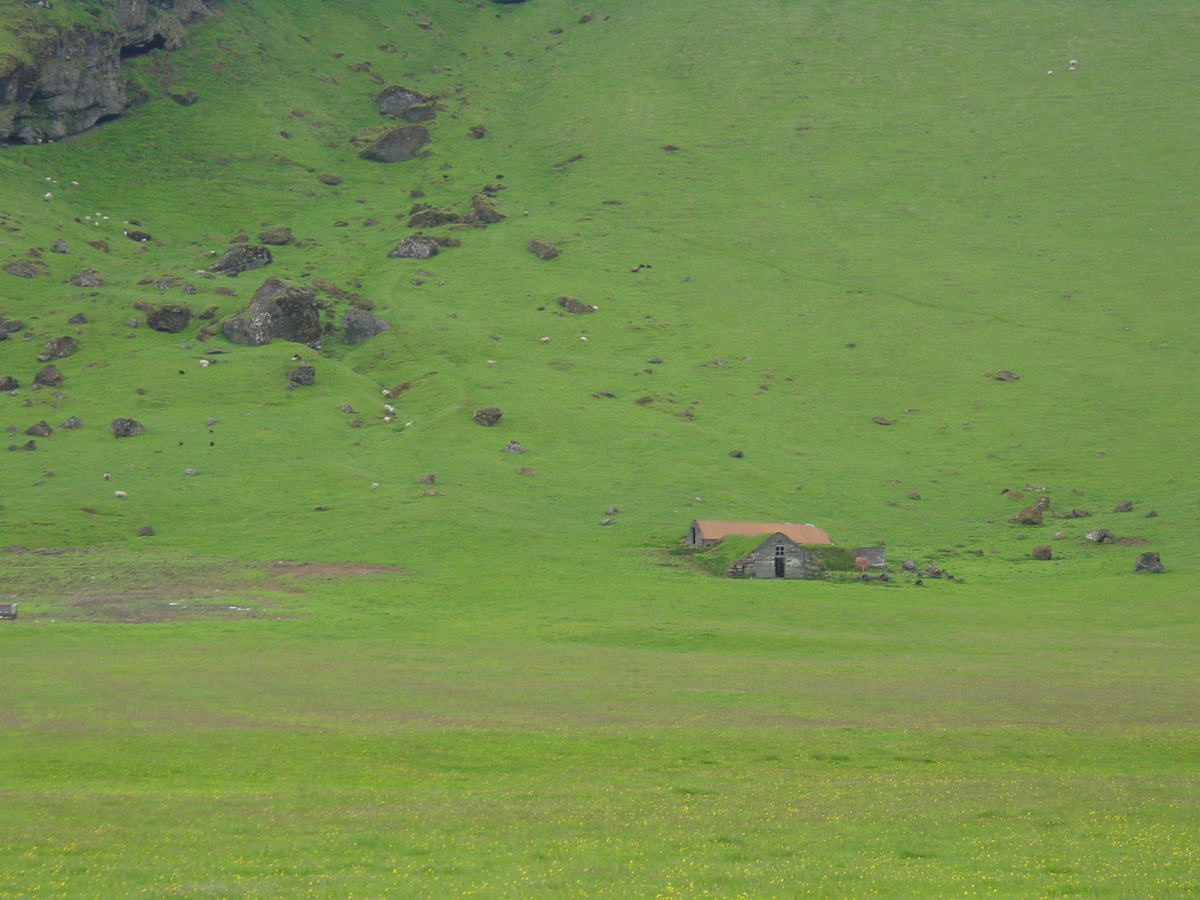รูปถ่าย ไอซ์แลนด์(Iceland) ถนนหมายเลข 1 จากวีกไปสโกการ์(Road 1 vik to skogar) 2003-06 6