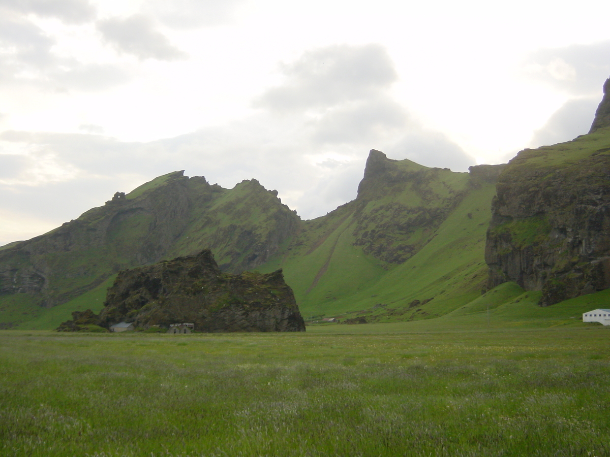 รูปถ่าย ไอซ์แลนด์(Iceland) ถนนหมายเลข 1 จากวีกไปสโกการ์(Road 1 vik to skogar) 2003-06 2