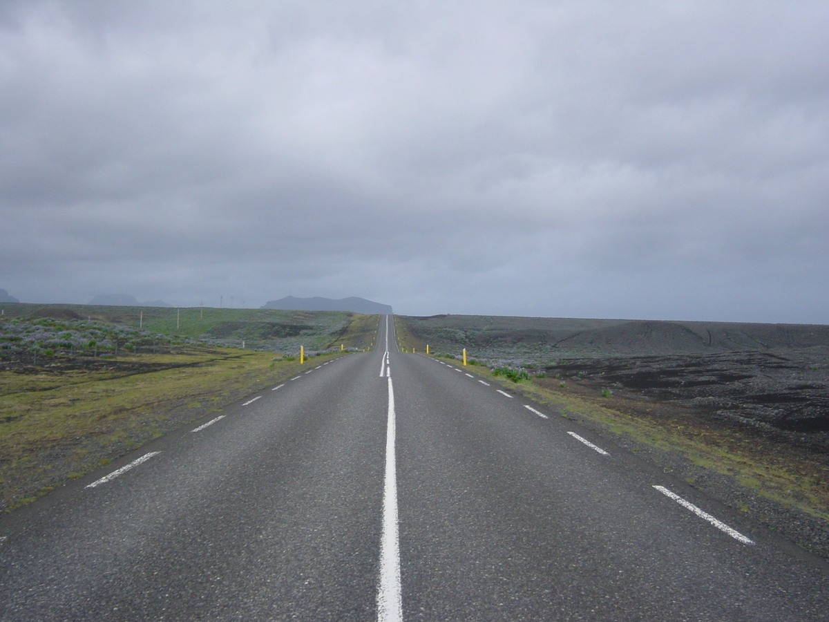 รูปถ่าย ไอซ์แลนด์(Iceland) ถนนหมายเลข 1 จากวีกไปสโกการ์(Road 1 vik to skogar) 2003-06 3
