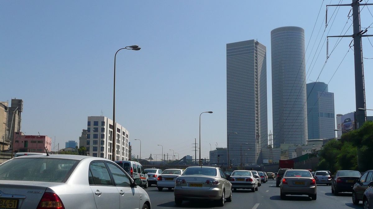 รูปถ่าย อิสราเอล(Israel) จากเทลอาวีฟไปท่าอากาศยานเบนกูเรียน(Tel Aviv to Ben Gurion Airport) 2007-06 76