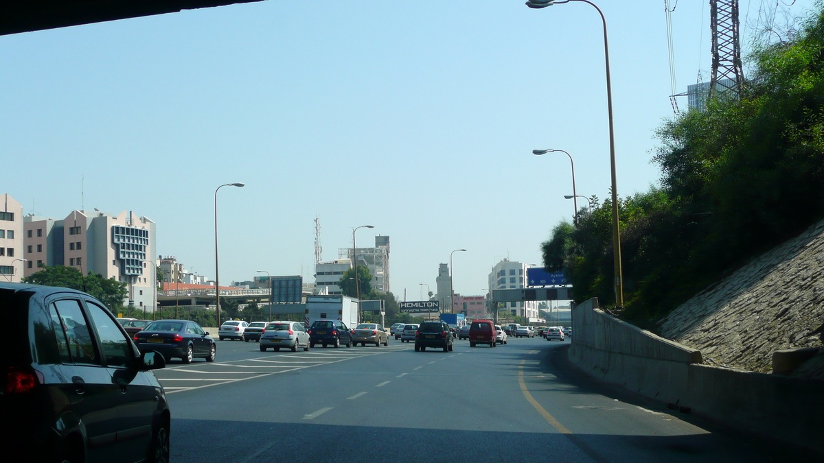 รูปถ่าย อิสราเอล(Israel) จากเทลอาวีฟไปท่าอากาศยานเบนกูเรียน(Tel Aviv to Ben Gurion Airport) 2007-06 6