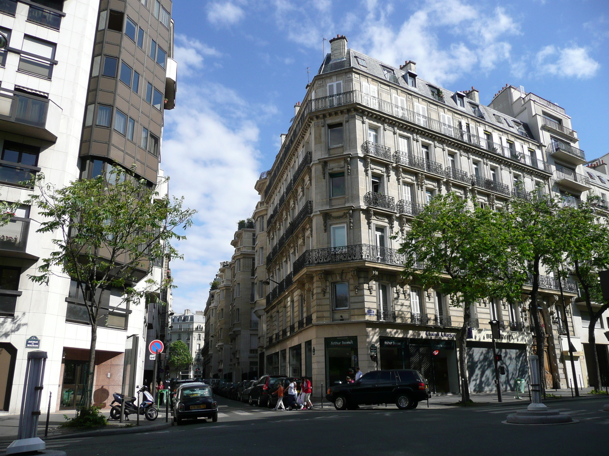 รูปถ่าย ฝรั่งเศส(France) ปารีส(Paris) คุ้มที่ 17 (17th Arrondissement) ถนนวากราม(Avenue de Wagram) 2007-05 23