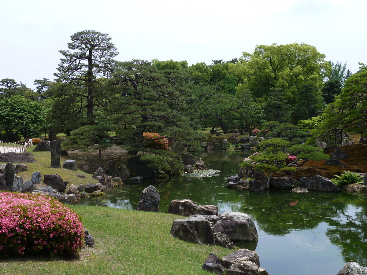รูปถ่าย ญี่ปุ่น(Japan) เกียวโต(Kyoto) ปราสาทนิโจ(Nijo Castle) สวนนิโนมะรุ(Ninomaru Garden) 2010-06 14