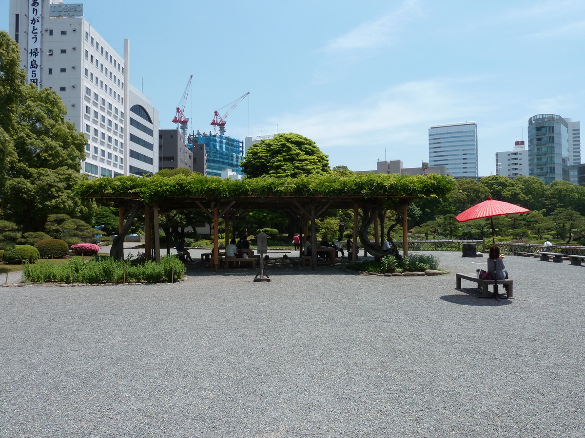 รูปถ่าย ญี่ปุ่น(Japan) โตเกียว(Tokyo) สวนคิวชิบะริคิว(Kyu Shiba rikyu Gardens) 2010-06 26