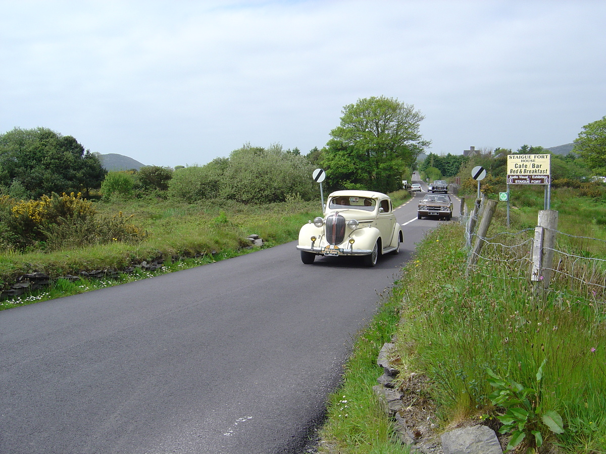 รูปถ่าย ไอร์แลนด์(Ireland) วงแหวนแห่งเคร์รี(Kerry Ring) ป้อมสเตก(Staigue Fort) 2004-05 1
