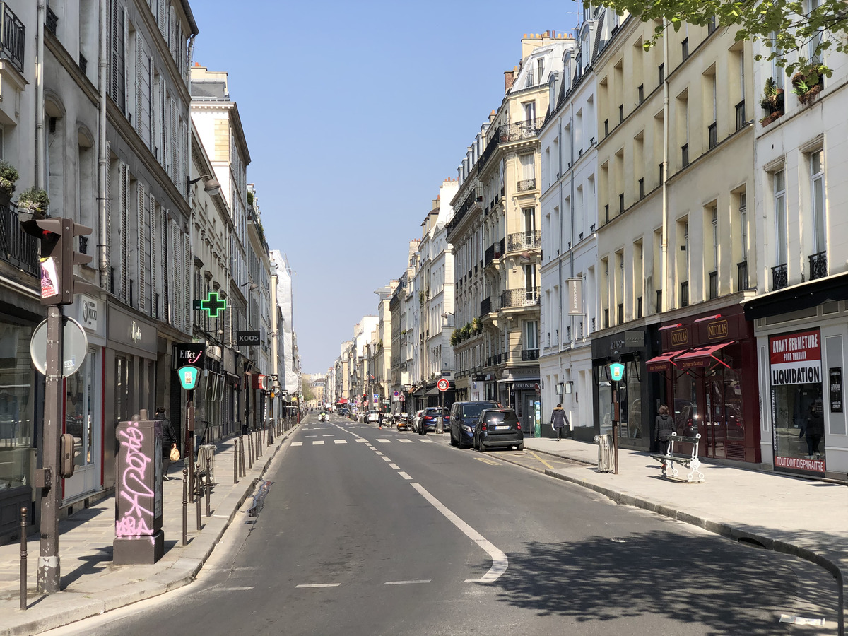 รูปถ่าย ฝรั่งเศส(France) ปารีสช่วงล็อกดาวน์(Paris lockdown) 2020-03 209