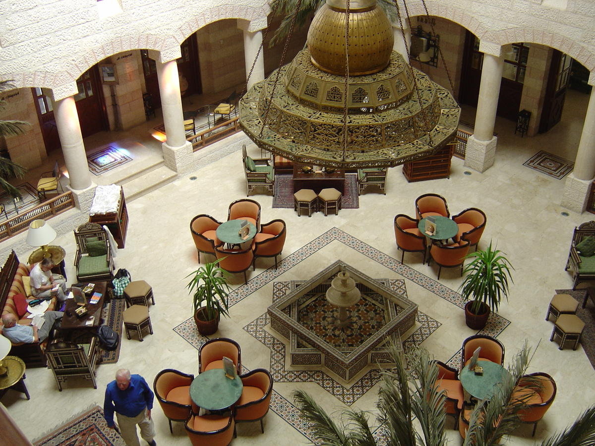 รูปถ่าย จอร์แดน(Jordan) เปตร้า(Petra) โรงแรมเมอเวนพิค(Movenpick Hotel) 2004-10 5