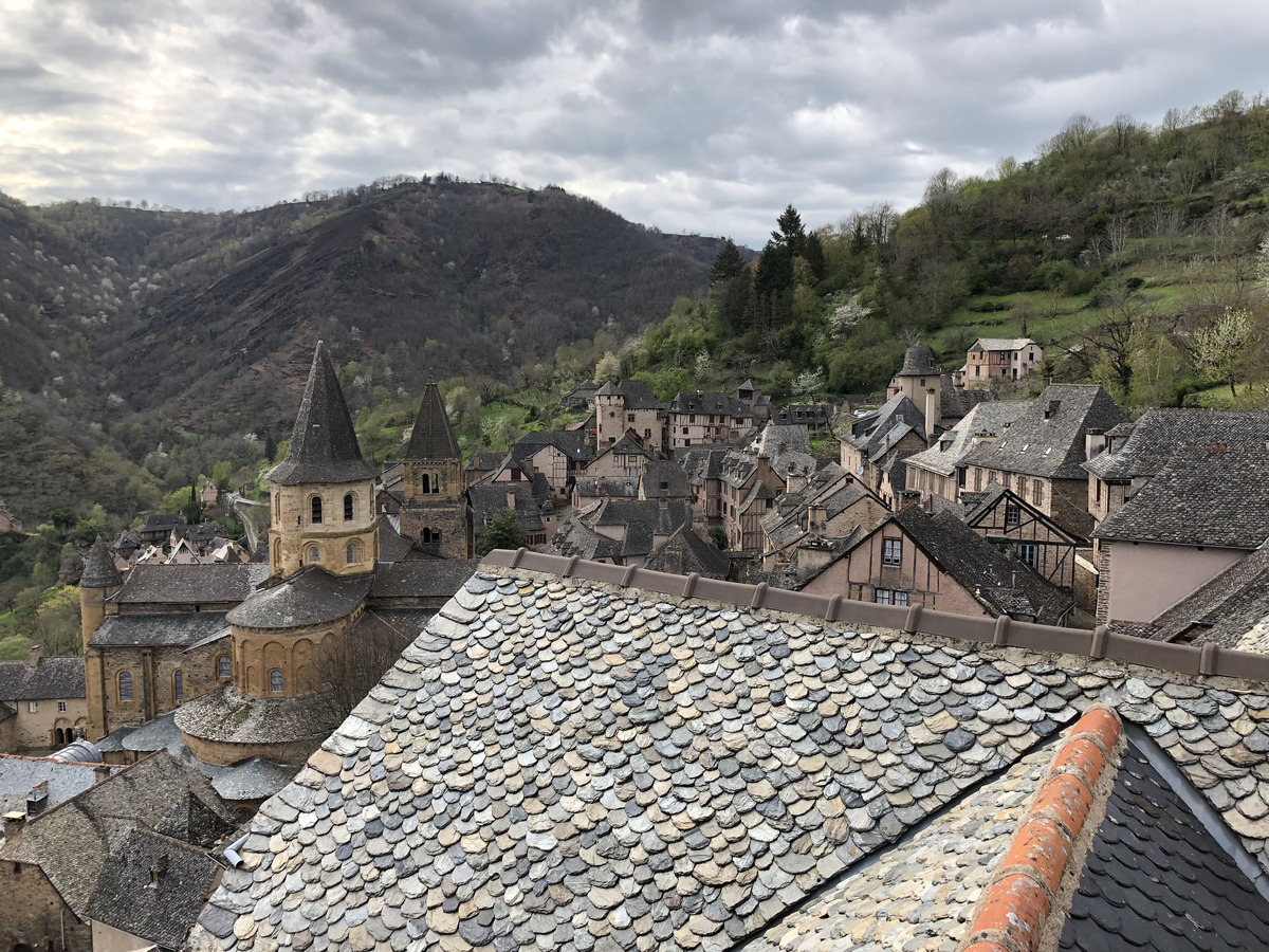 รูปถ่าย ฝรั่งเศส(France) กงก์(Conques) 2018-04 22
