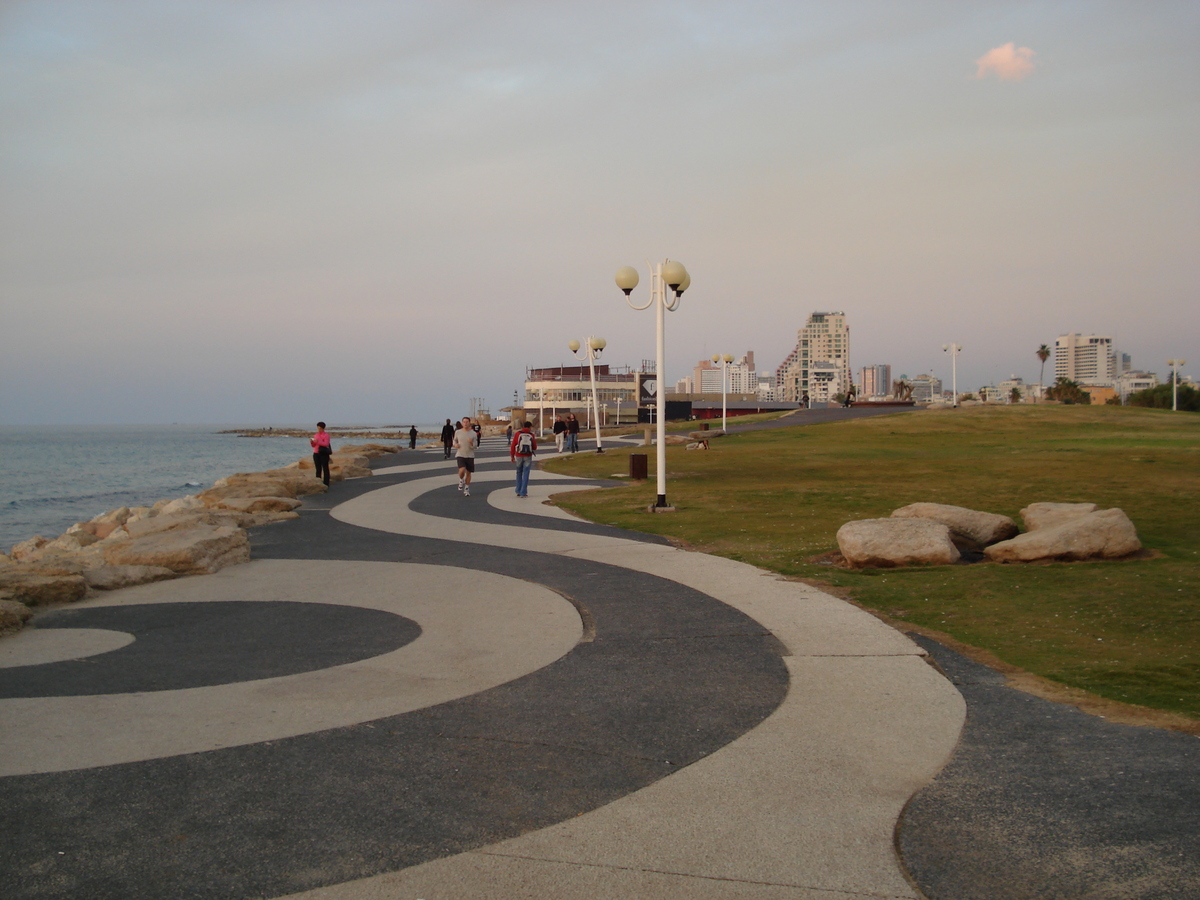 รูปถ่าย อิสราเอล(Israel) เทลอาวีฟ(Tel Aviv) ชายหาดเทลอาวีฟ(Tel Aviv Sea Shore) 2006-12 79