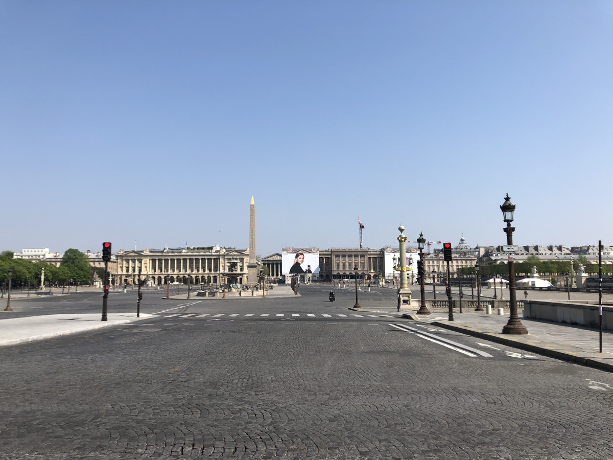 รูปถ่าย ฝรั่งเศส(France) ปารีสช่วงล็อกดาวน์(Paris lockdown) 2020-04 339