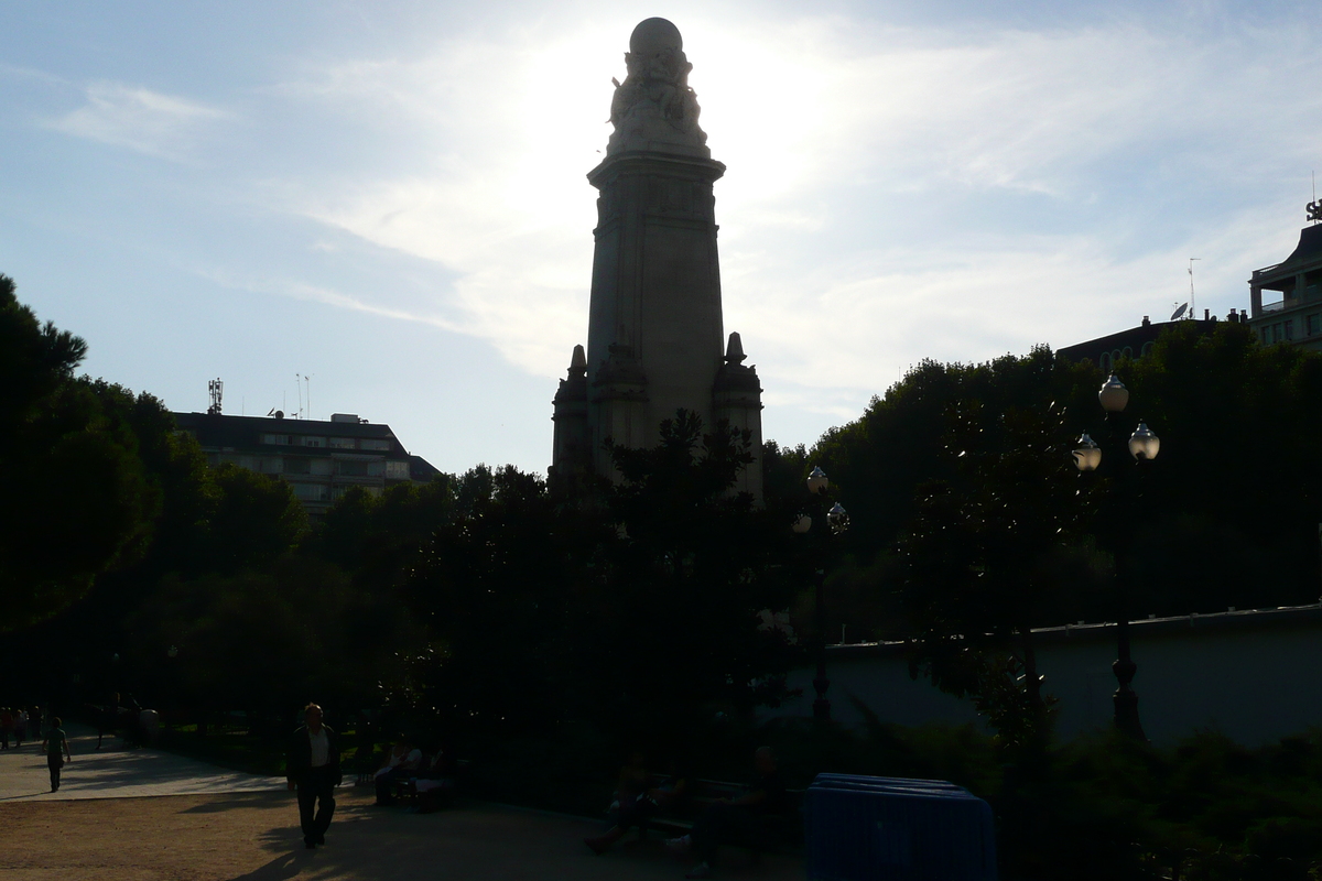 รูปถ่าย สเปน(Spain) มาดริค(Madrid) จัตุรัสเอสปัญญา(Plaza de Espana) 2007-09 23